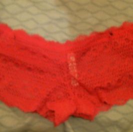 Red Lace Panties