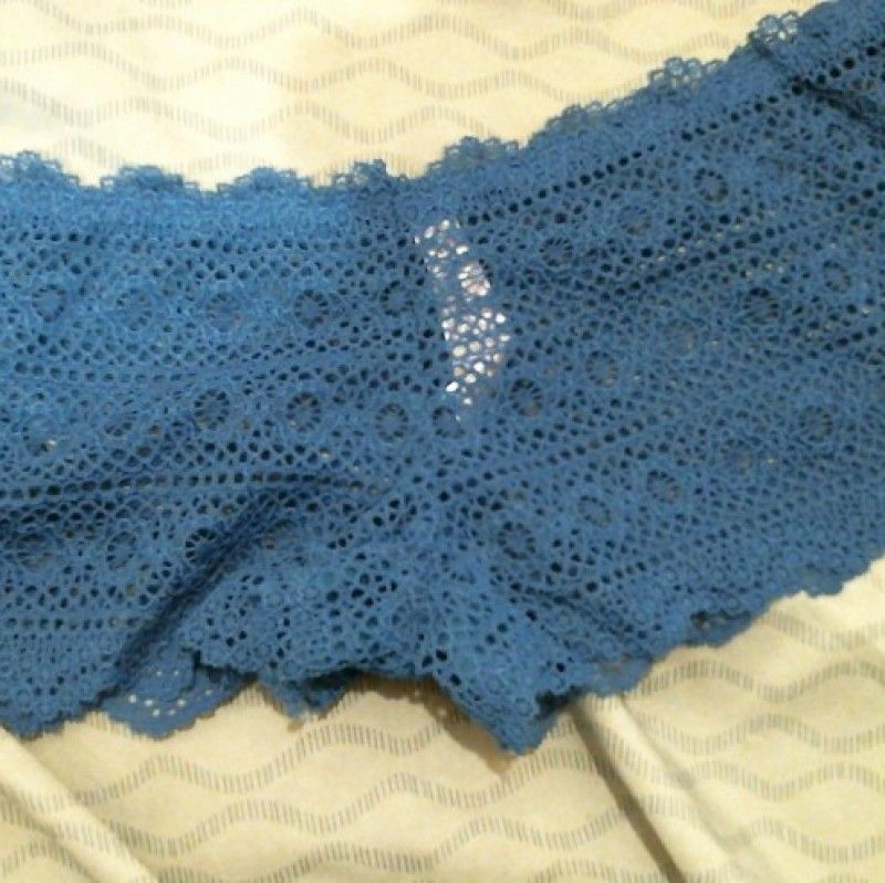 Blue Lace Panties