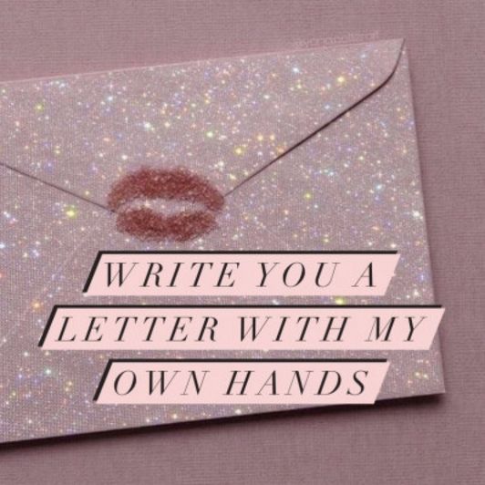 Handwritten Letter for you!