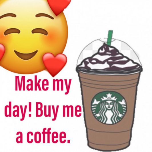 Make my day and buy me a coffee please!