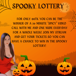 Spooky Lottery Ticket