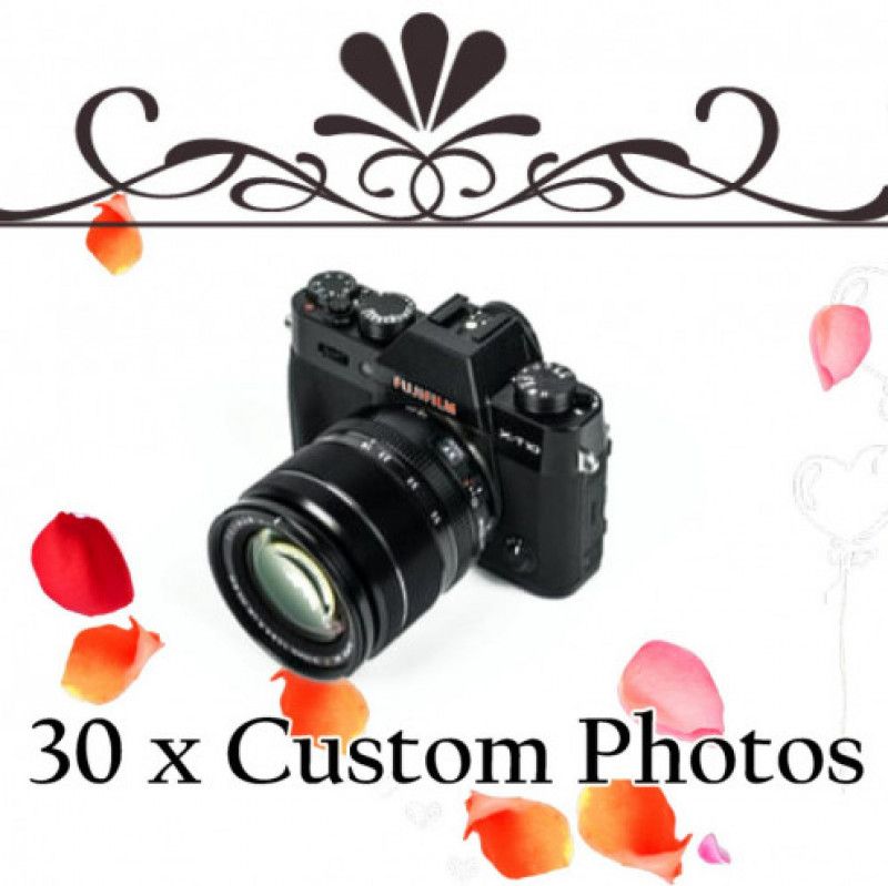 30x Custom Photos