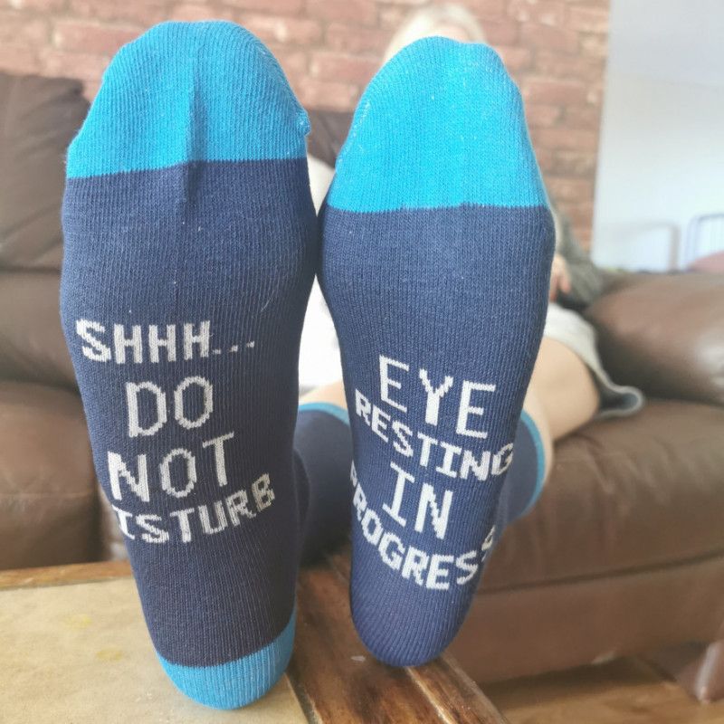 Worn novilty socks