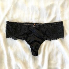 Black Lace Cheeky Panty