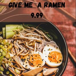 Invite me a Ramen