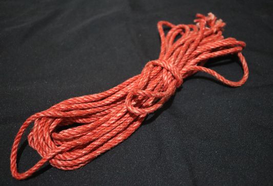 Brazilian red Jute rope used