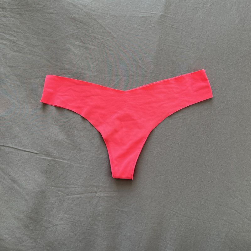 Hot Pink Seamless Thong