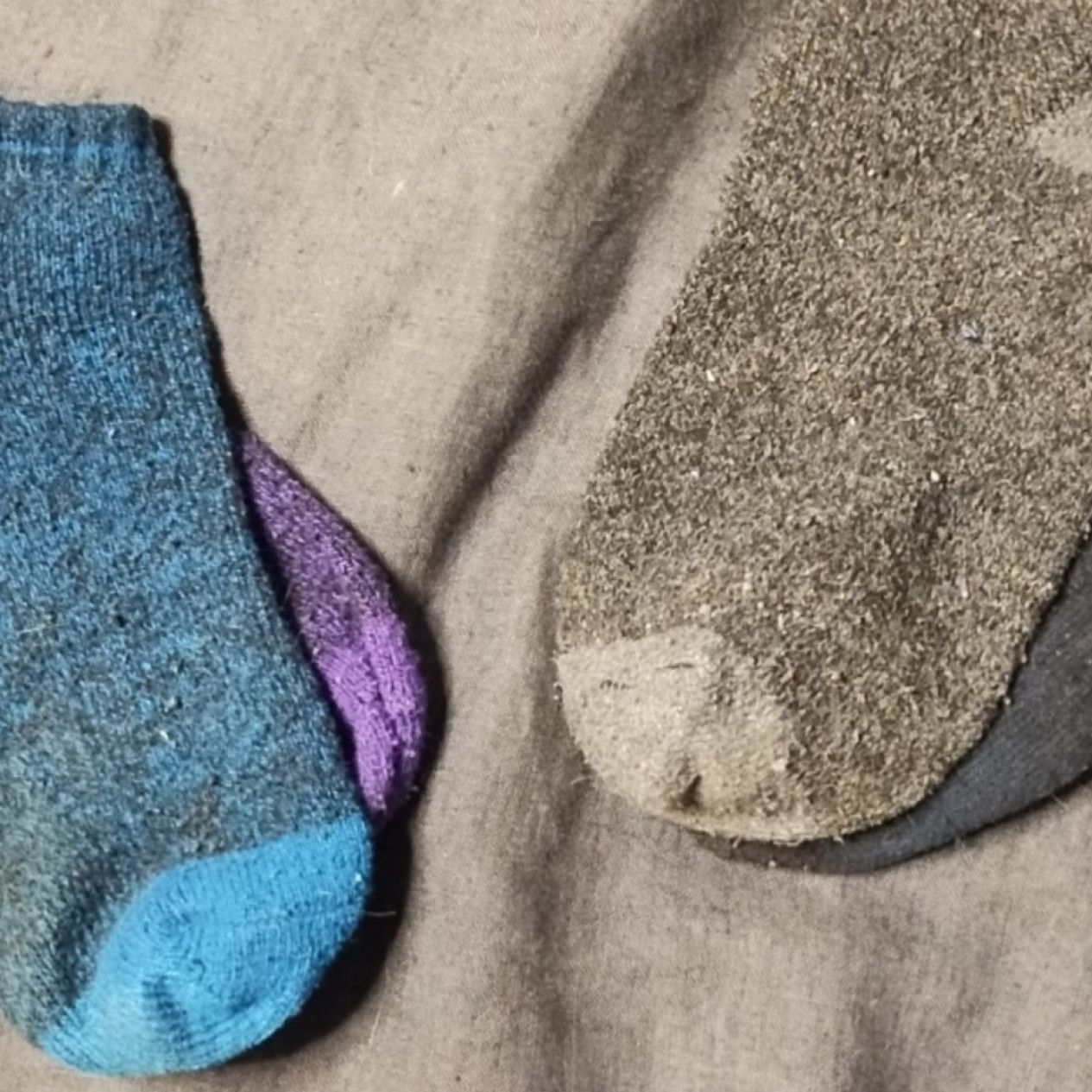 Mismatched Cotton Ankle Socks