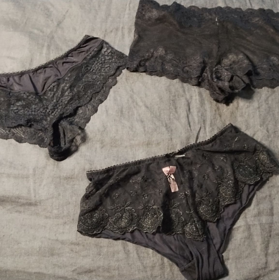 Panty Raid: Black and Lacey