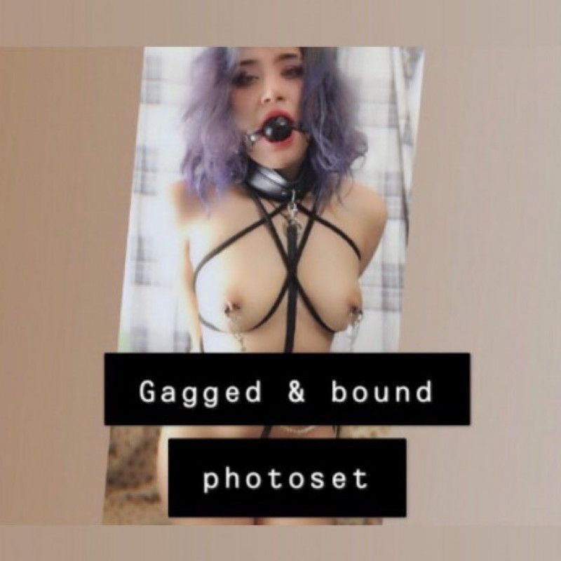 Gagged Bound Photoset