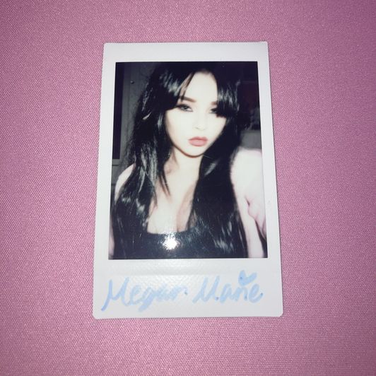 19 Year Old Meg Polaroid