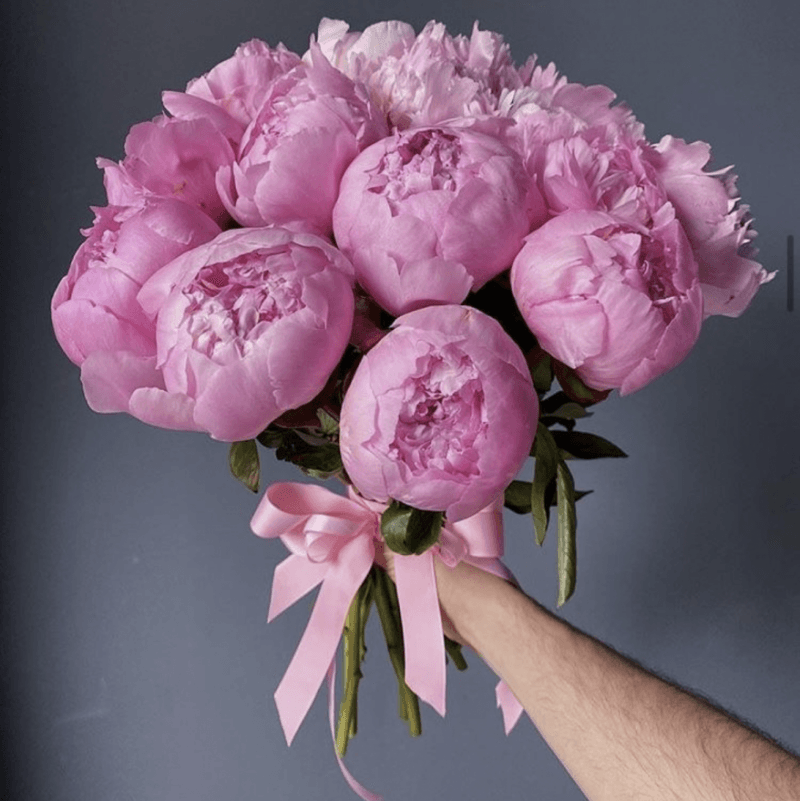 Spoil me with a bouquet of peonies