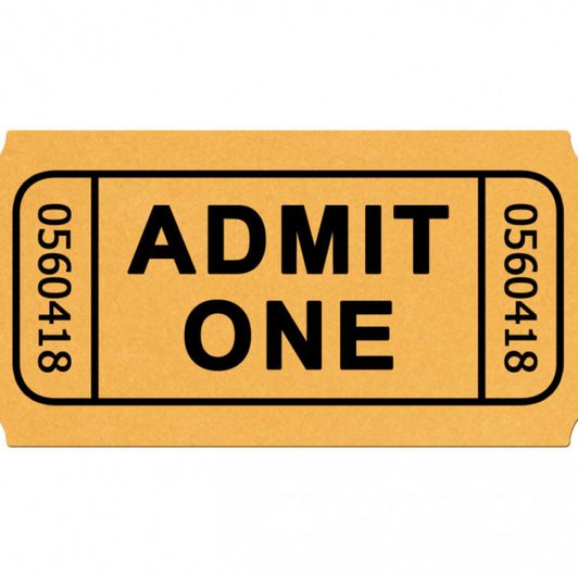 a cinema ticket