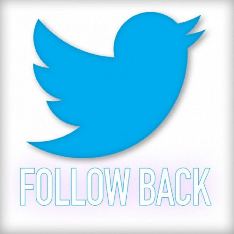 I will Follow You Back on Twitter