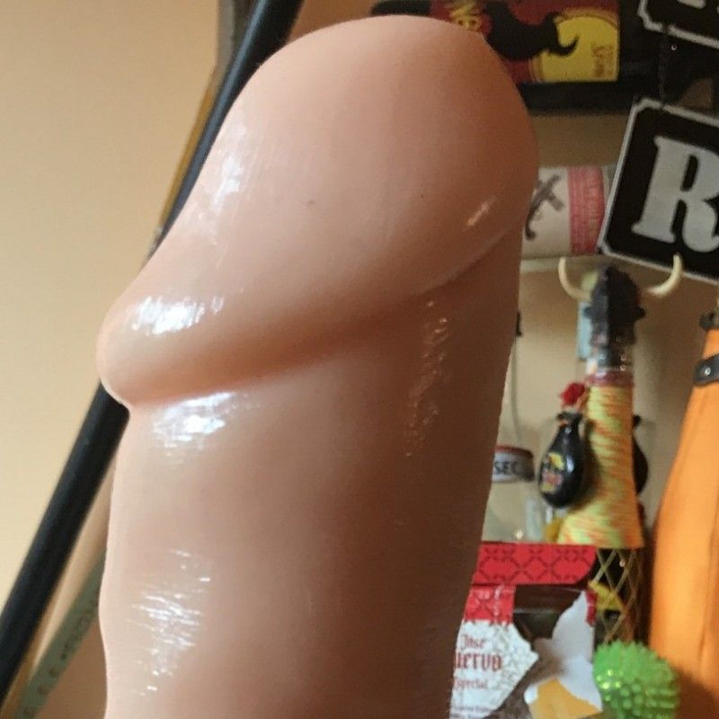 Huge monster dildo with suction cup