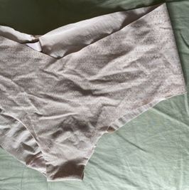 Seamless Pink Used Panty