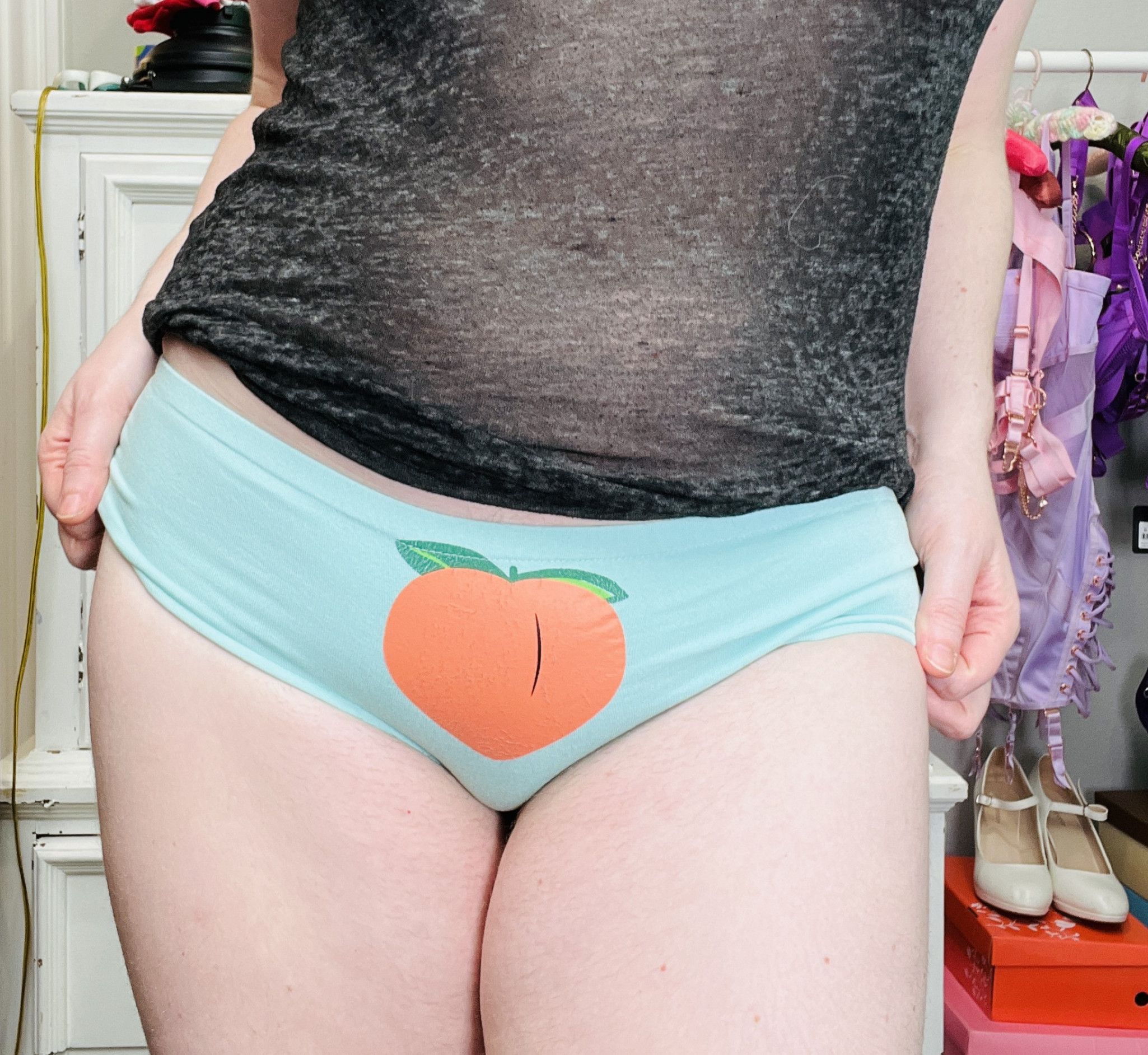 Peach Cheeky Panty