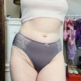 Gray Full Back Panty