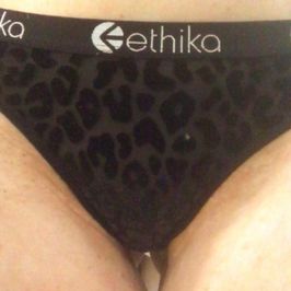 Worn Velevet Cheetah Print Ethika Undies