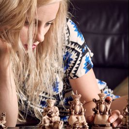 Keira  Playing Chess