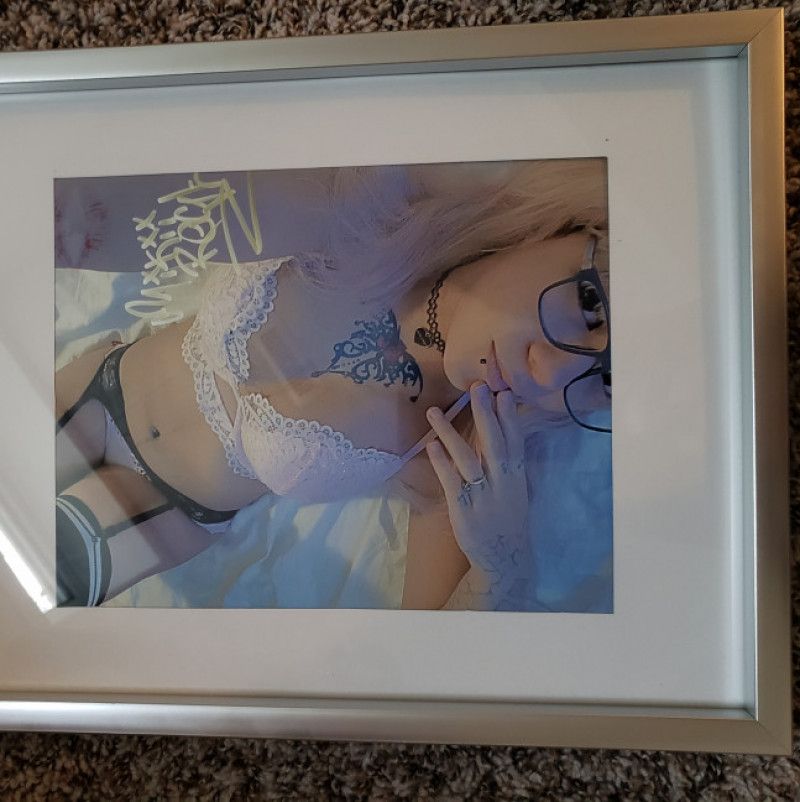 Signed poster of mikii Rose