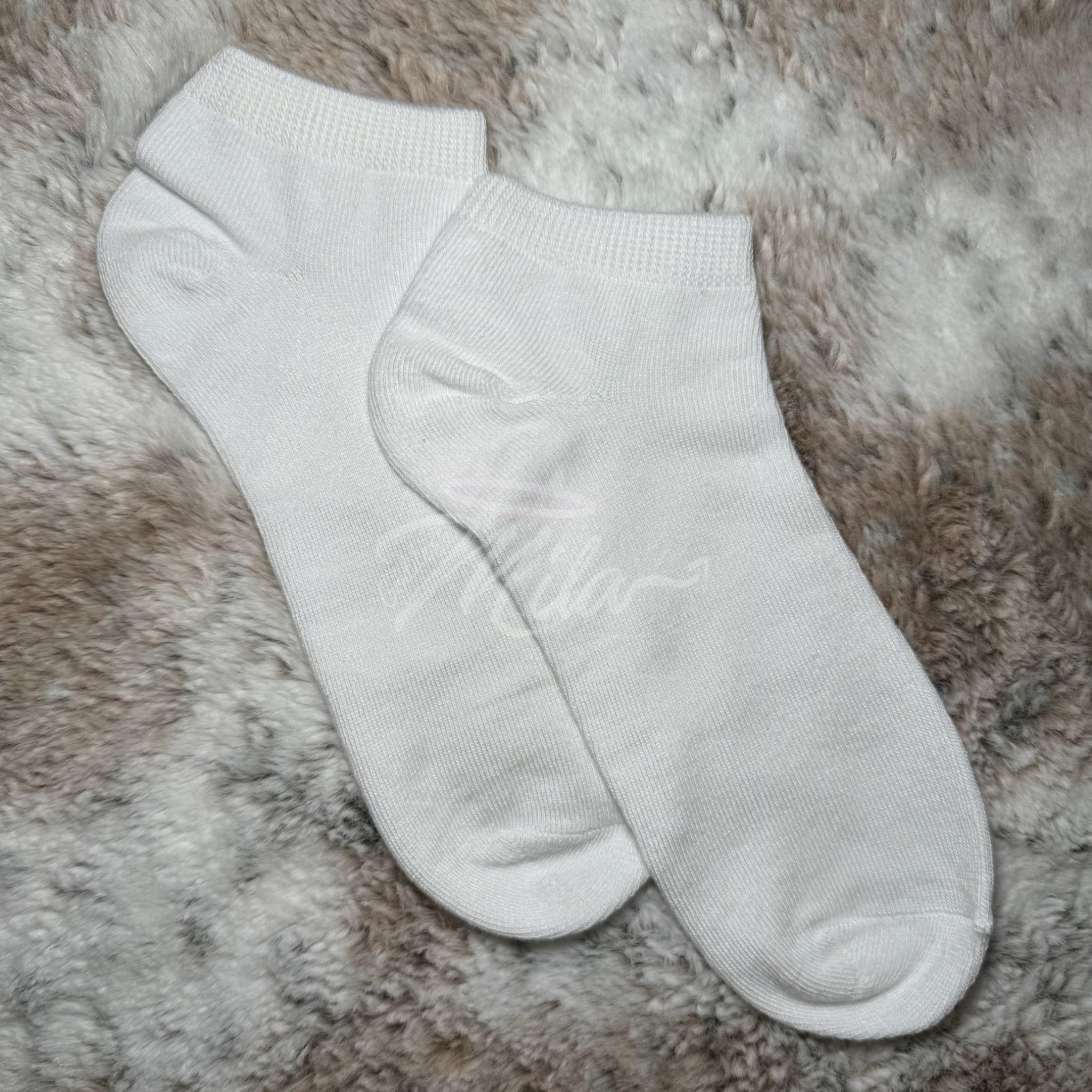 Authentic Worn White Socks Worn 3 Days