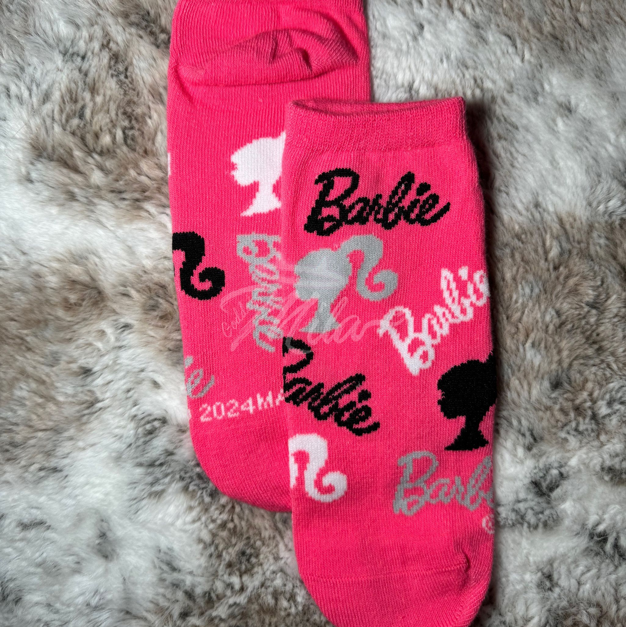 Authentic Worn Barbie Socks Worn 1 Day