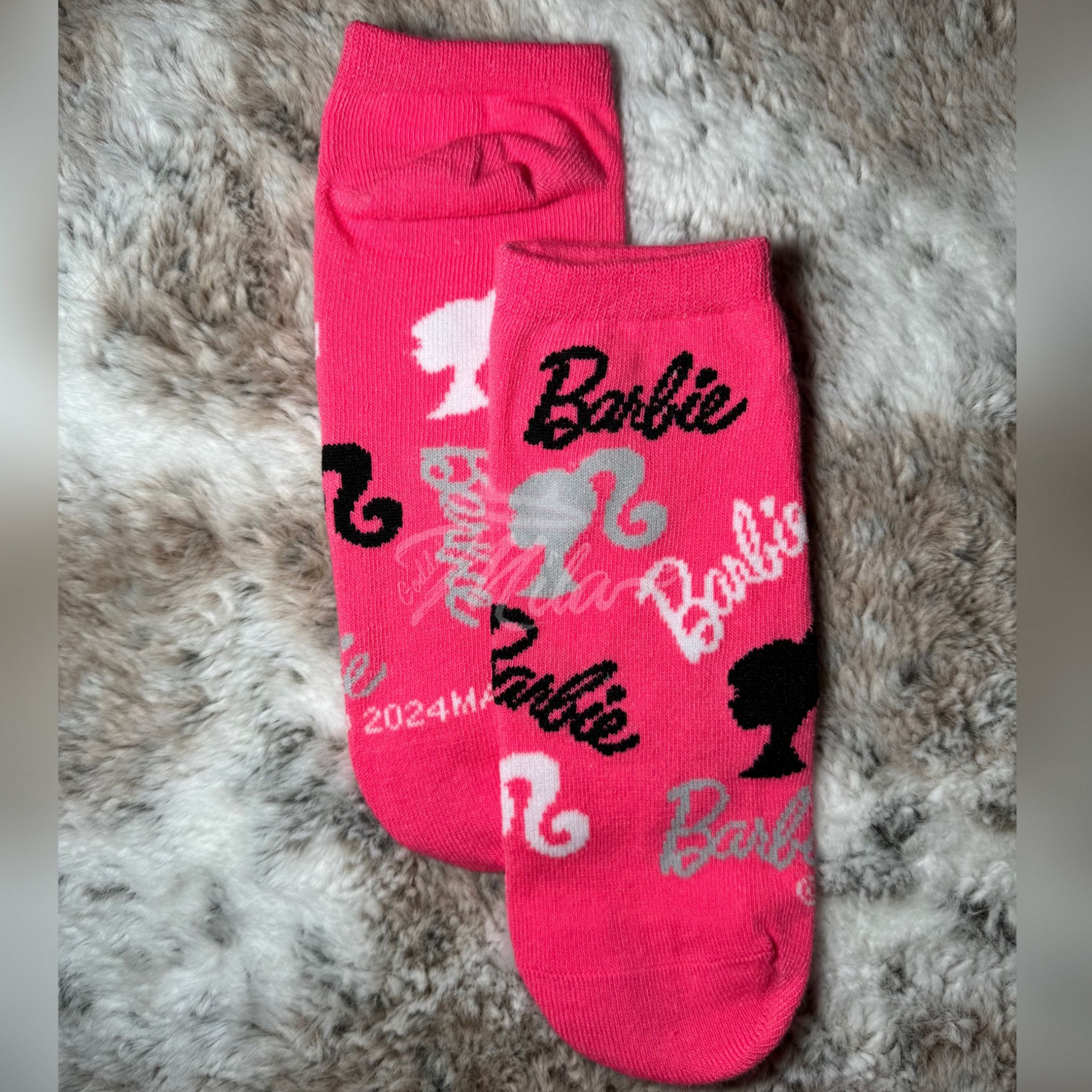 Authentic Worn Barbie Socks Worn 5 Days