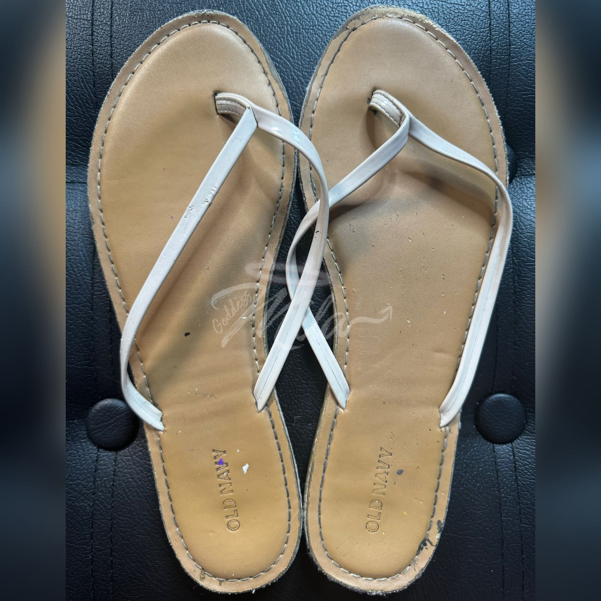 2018 Tan Flip Flops