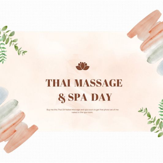 Thai Massage and Spa