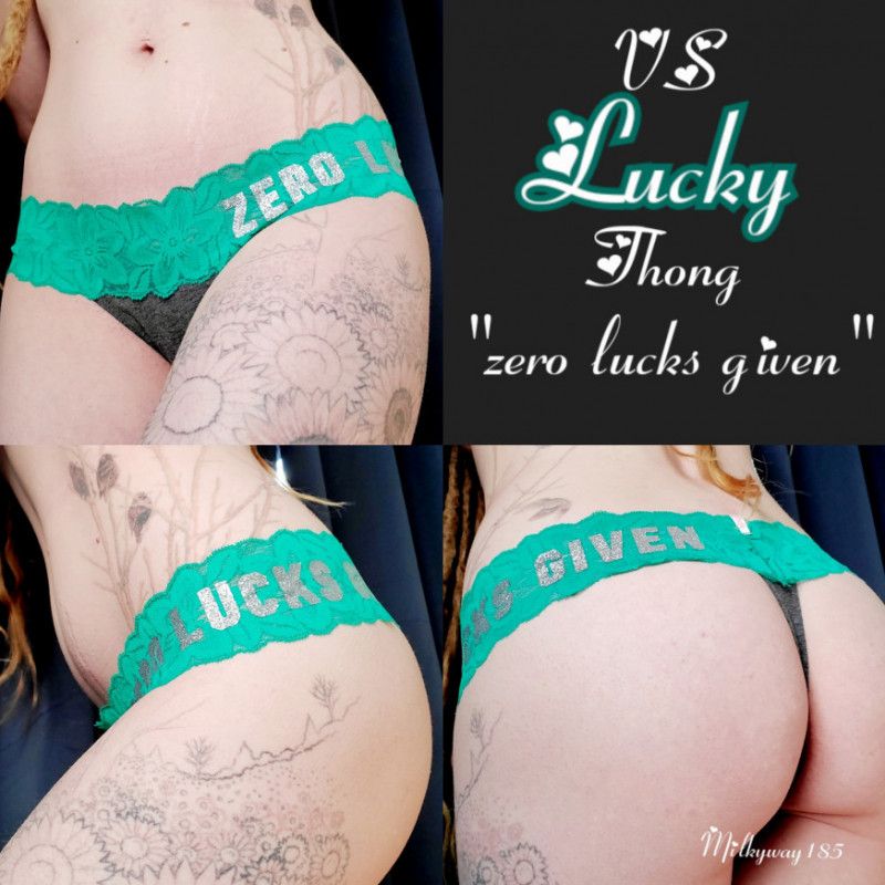 VS Lucky Thong Size Sm