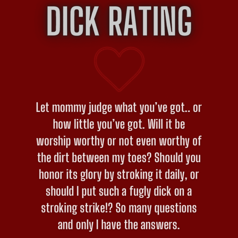 Dick Rating