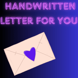 A letter for you by real mail