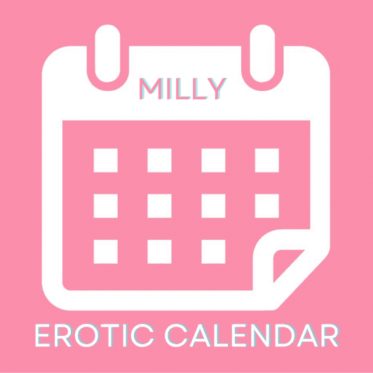 Milly erotic calendar