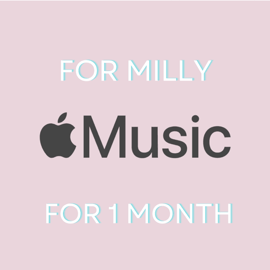 Apple music for 1 month
