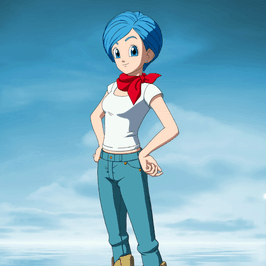 Sponsor DragonBall Super Bulma Cosplay