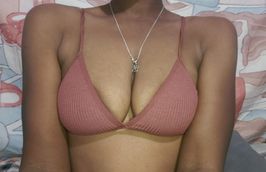 Worn Bra Red