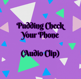 Audio Clip Pudding Check Your Phone