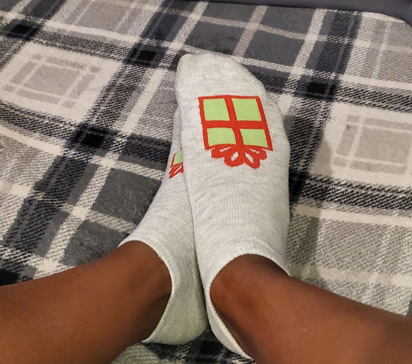 Sweat Worn Present Ankle Socks