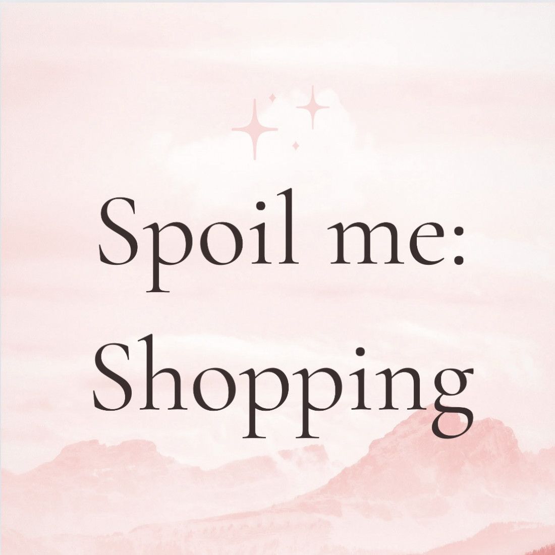 Take me shopping