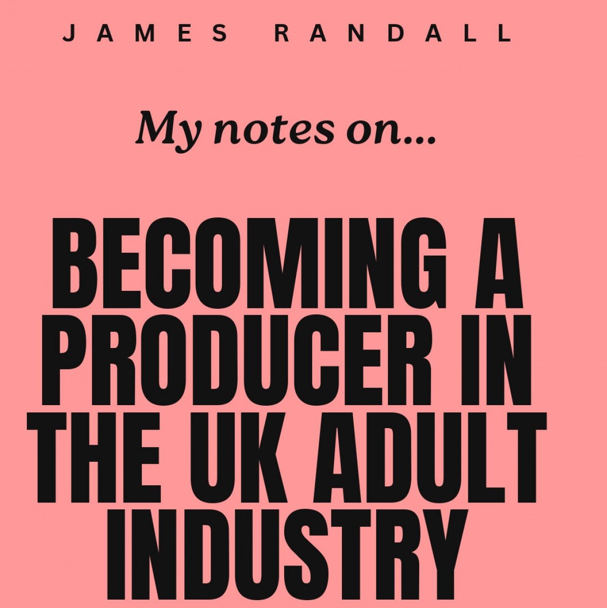 Ebook: How I became a producer in the porn industry