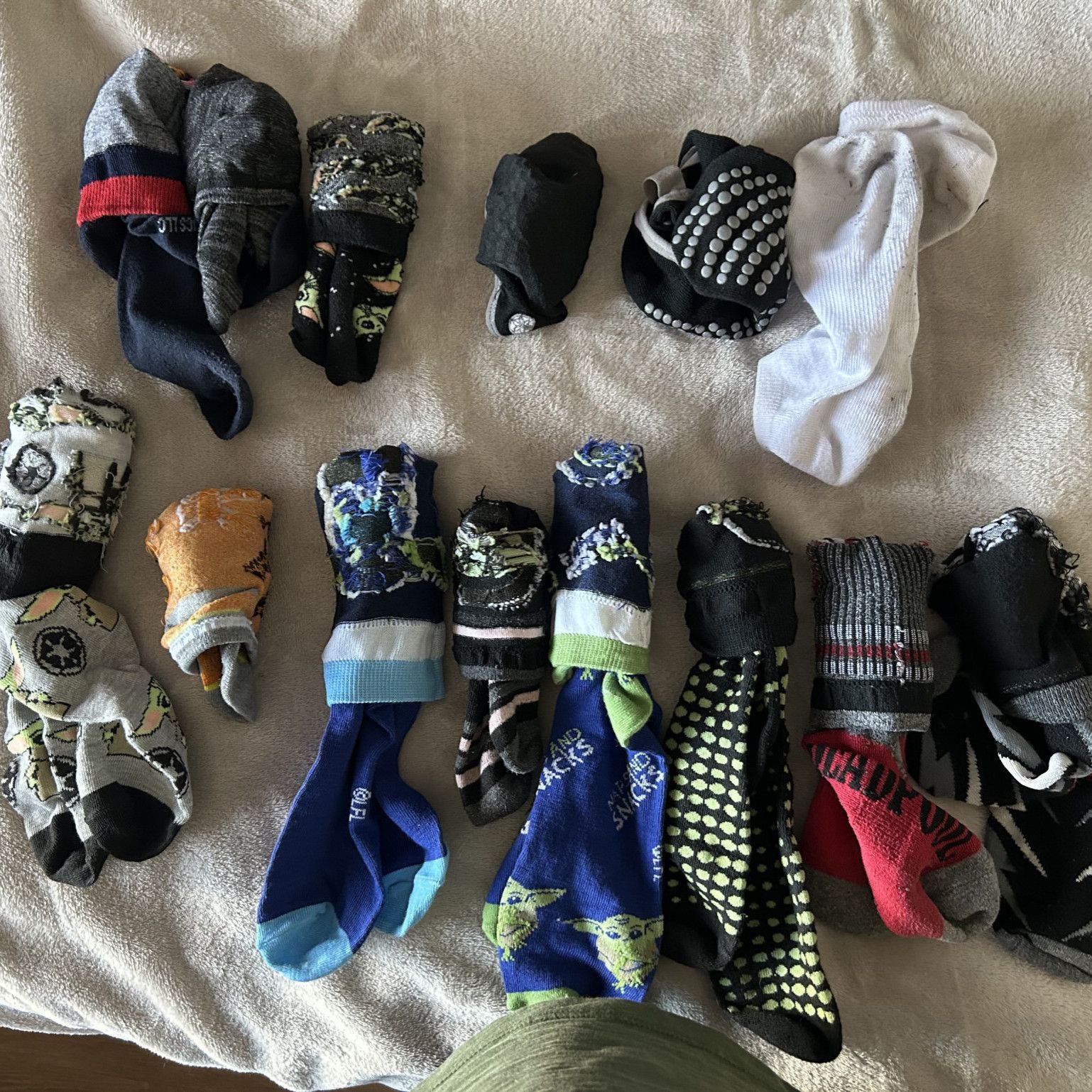 Used socks