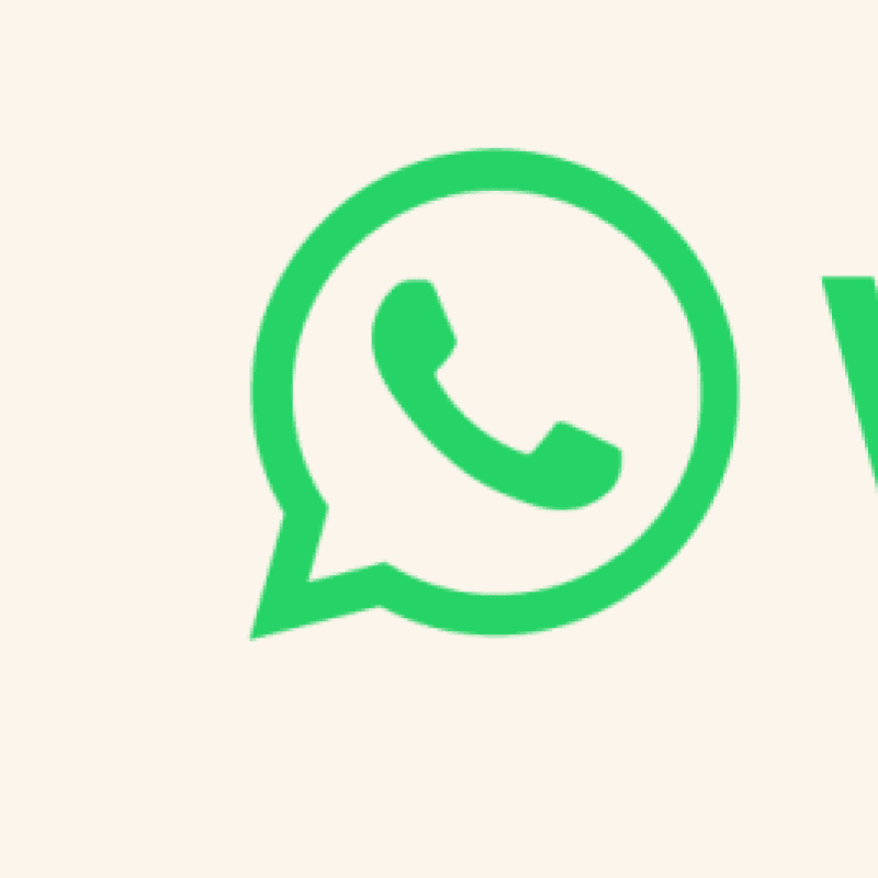 My whatsapp for life!