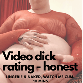 Dick rating and orgasm