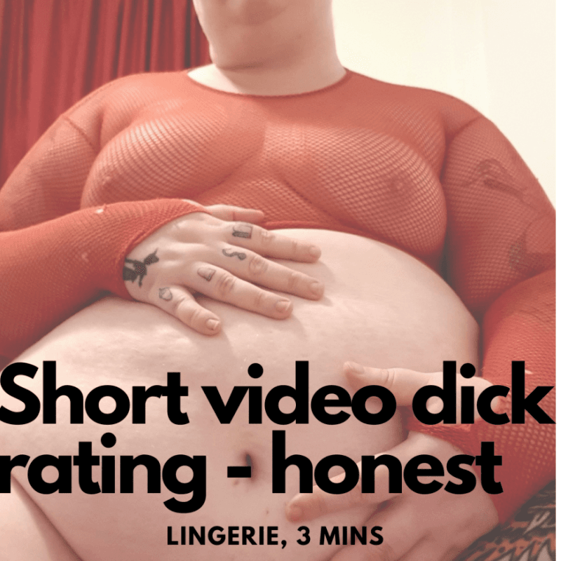 Short honest dick rating video