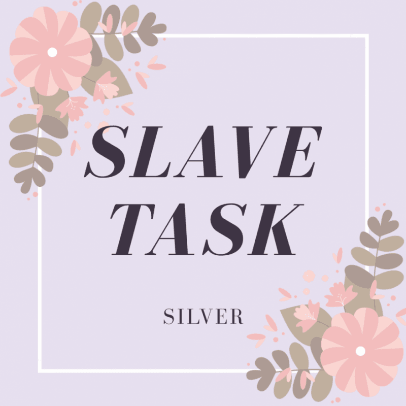 SLAVE TASK: Silver