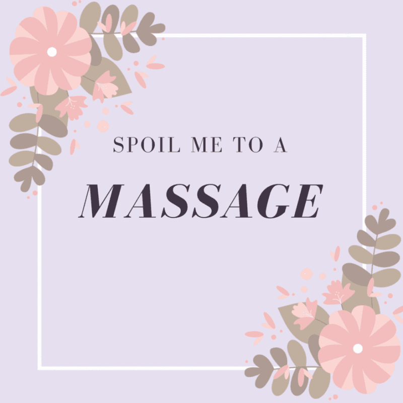 SPOIL ME: Massage