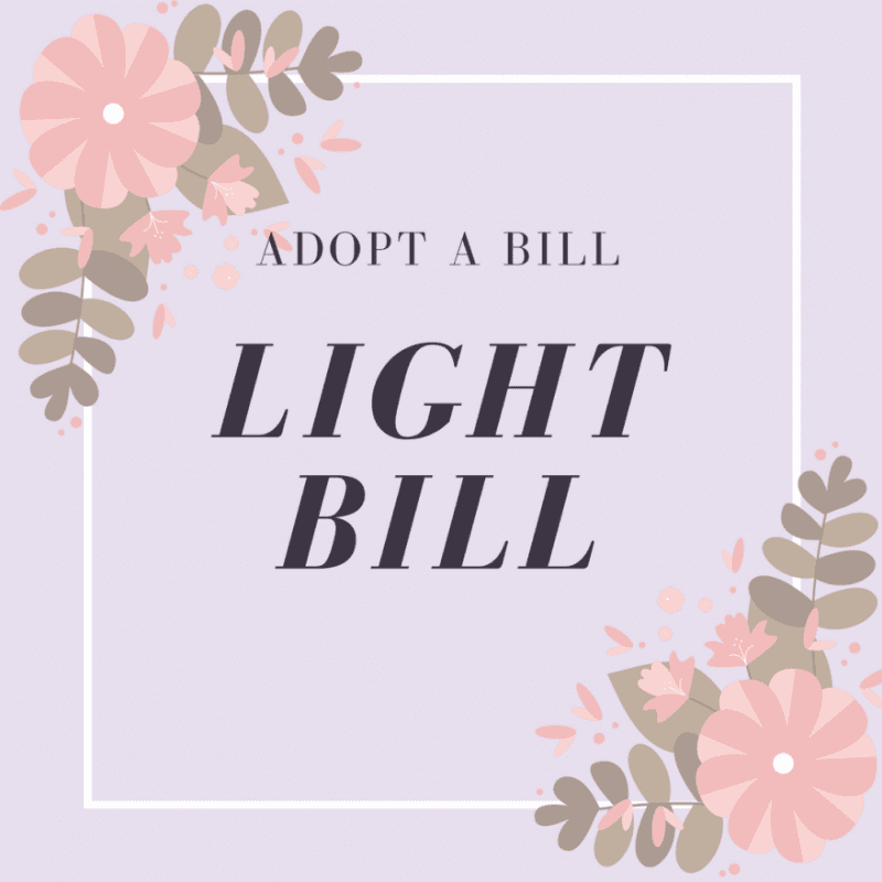 SPOIL ME: Light Bill