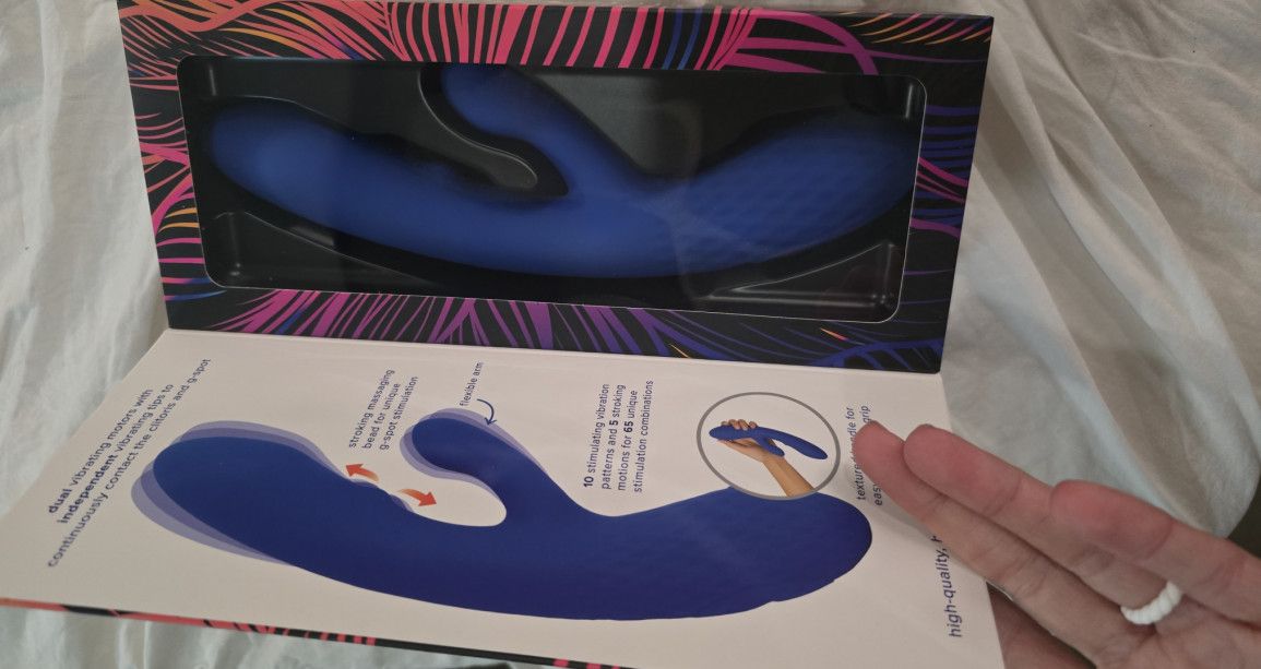 Sealed NIB rabbit vibrator