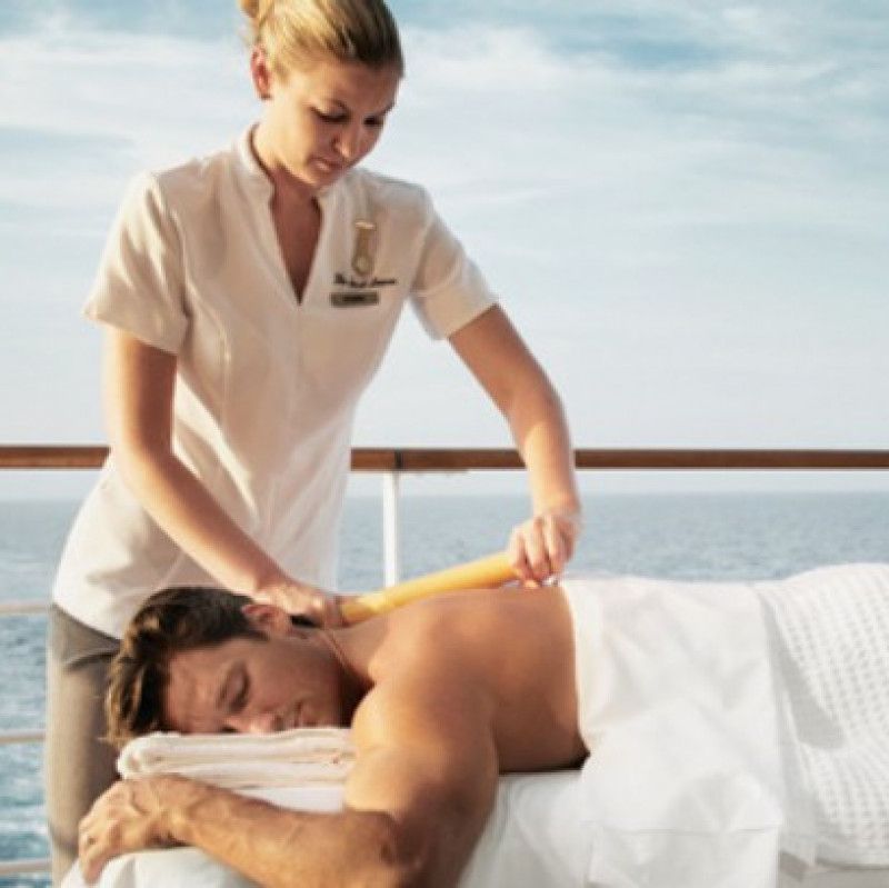 Cruise ship spa day